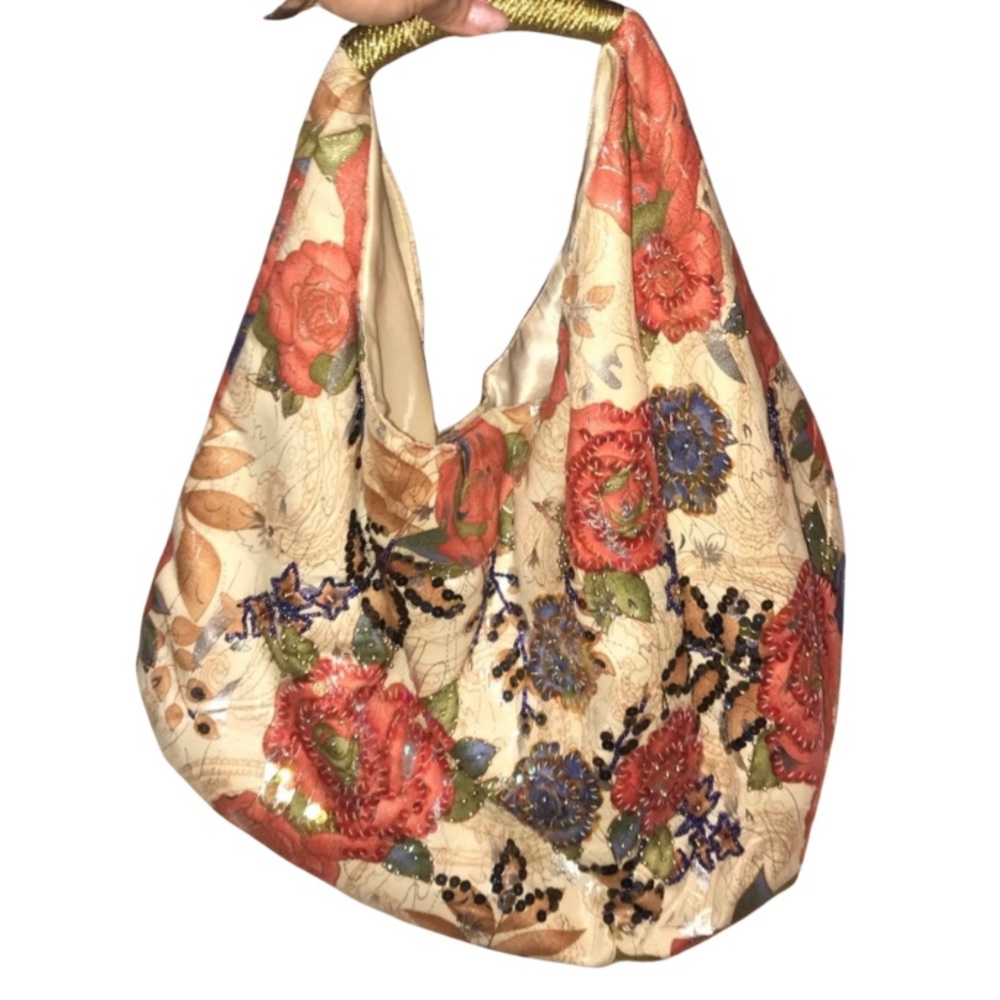 Large Satin Hobo